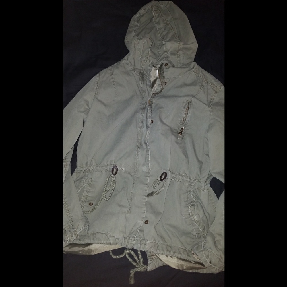 Army green jacket